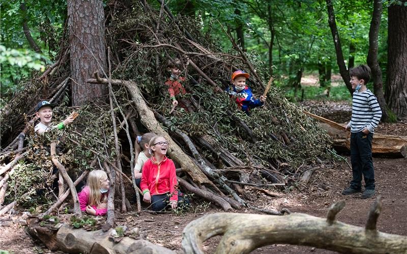 Herrenberger Ferienspaß im Sommer: Anmeldung beginnt Auf dem Alten Rain finden - wie hier 2021 - wieder Ferienfreizeiten für Kinder stattGB-Foto (Archiv): Schmidt