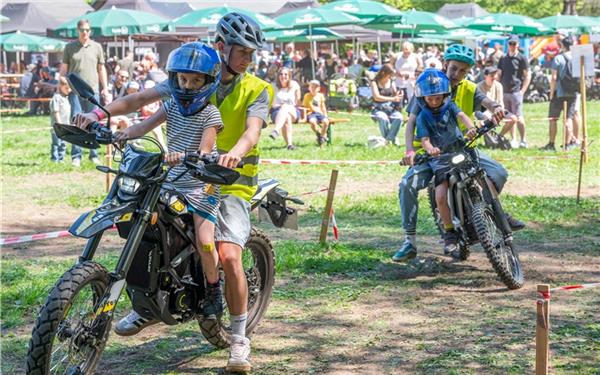 Auf dem Alter Rain gab es auch eine Motocross-Strecke.GB-Foto: Vecsey