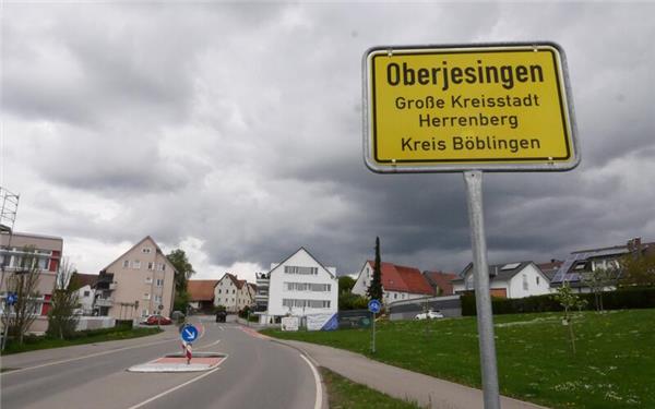 Auf dem Gelände des ehemaligen Farrenstalls und der angrenzenden Wiese soll in Oberjesingen eine neue Ortsmitte entstehen. GB-Foto: gb