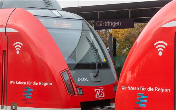 Auf der Bahnstrecke von Ehningen nach Gärtringen dürfte der Handy-Empfang jetzt besser sein. GB-Foto: Schmidt
