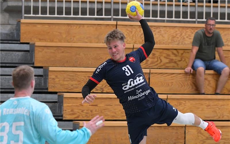 Außenspieler Jonathan Kahlich zählt nunmehr fest zum Kader der Oberliga-Mannschaft der SG H2Ku. GB-Foto: Gebhardt