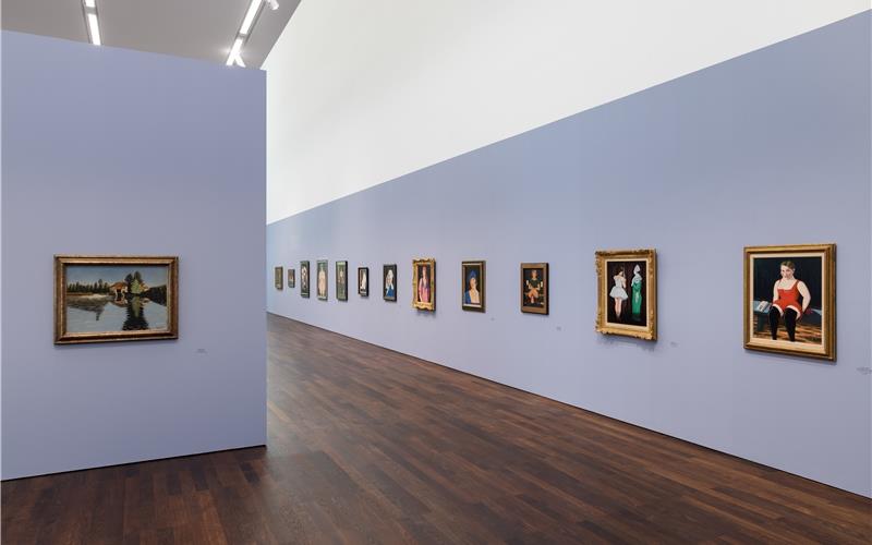 „Gäubote“-Familien-Tour: Zu den „Malern des Heiligen Herzens“ Ausstellungsansicht im Museum Burda: „Die Maler des Heiligen Herzens“ GB-Foto: Nicolay Kazakov, Werke von Camille Bombois