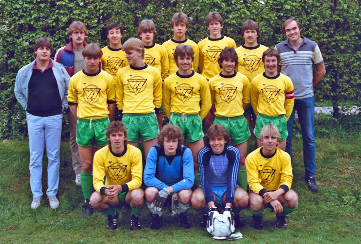B-Jugendteam Anfang der 80er Jahre Foto (Archiv): Lalka 