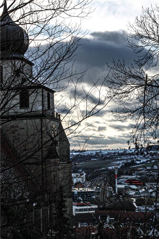 Beim Sonntagsspaziergang schoss Alisa Niehage ein Bild von der Stiftskirche.