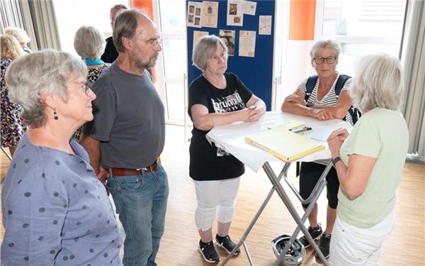 Beim Ü-60-Forum bestand Gelegenheit für regen Austausch untereinander. GB-Foto: Vecsey