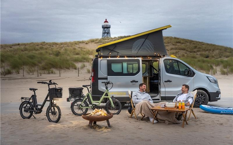 Beliebte Kombination: Wohnmobil und E-Bike.GB-Foto: www.isy.de/pd-f/ Lena Kaltenbach