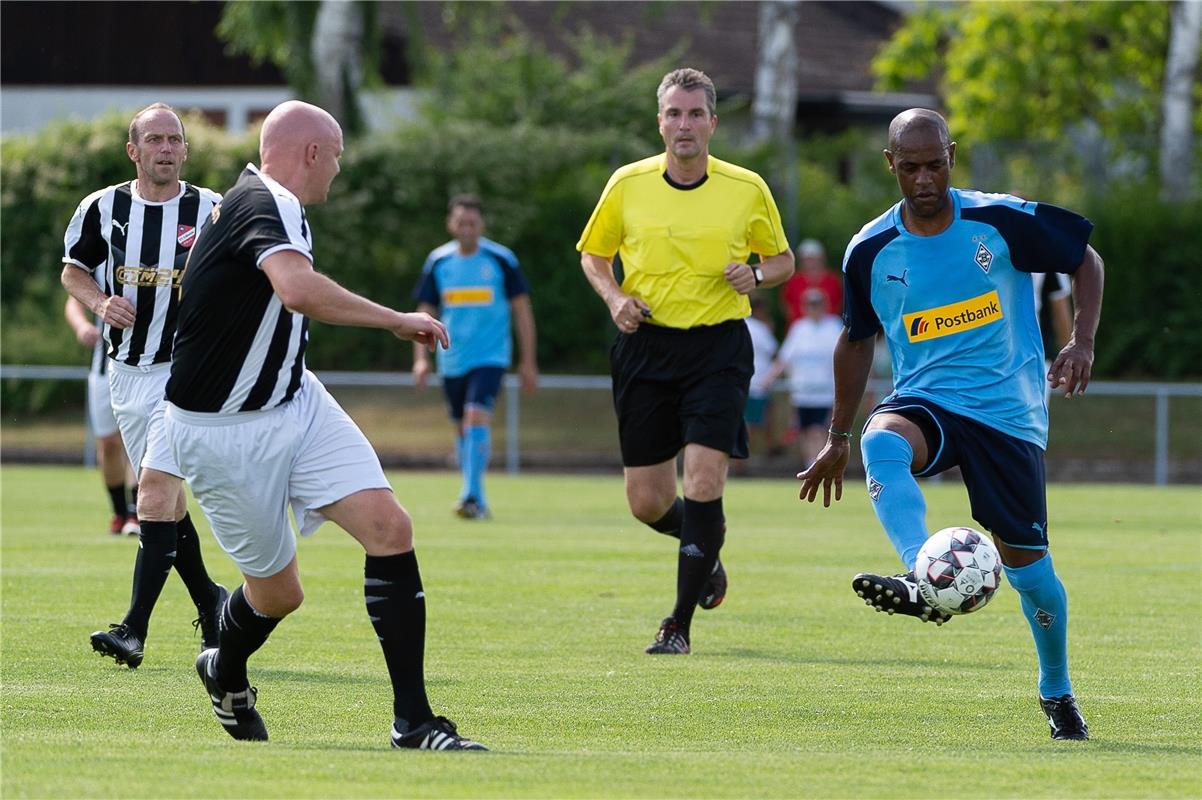 Bernd Maier (TV Guelstein AH #05), Chiquinho (Borussia Moenchengladbach Traditio...