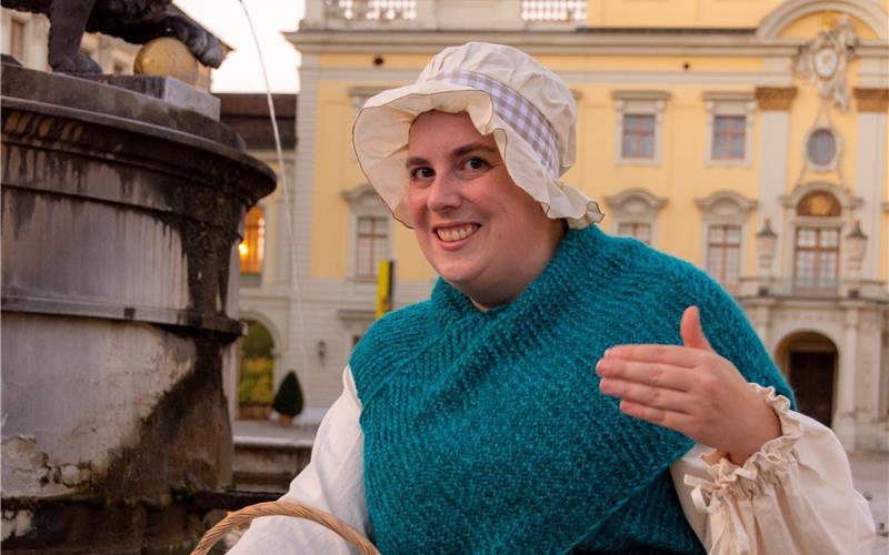 Berta, die Schlossmagd.GB-Foto