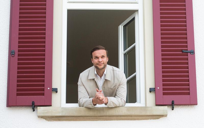 Bevor er Bürgermeister wurde, war Simon Speiser bereits zwölf Jahre lang in der Kommunalpolitik aktiv.GB-Foto: Schmidt
