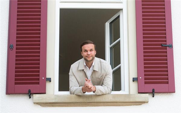 Bevor er Bürgermeister wurde, war Simon Speiser bereits zwölf Jahre lang in der Kommunalpolitik aktiv.GB-Foto: Schmidt