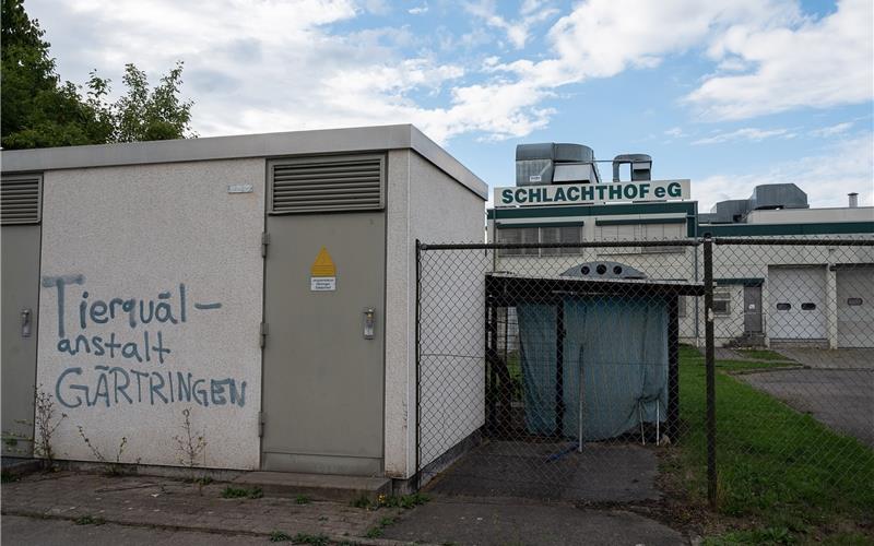 Landrat macht den Schlachthof dicht Der Gärtringer Schlachthof
GB-Foto: Schmidt