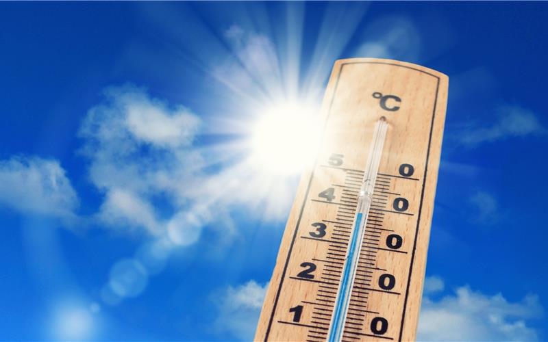 Das Thermometer steigt am Wochenende in rekordverdächtige Höhen Das Thermometer steigt am Wochenende in rekordverdächtige Höhen