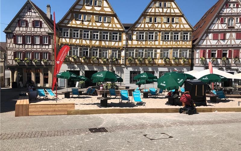 Heute startet in Herrenberg der Strandsommer vor allem mit Musik. Heute startet in Herrenberg der Strandsommer vor allem mit Musik.