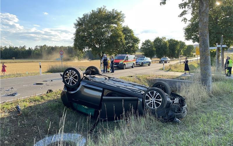 Zwei Verletzte bei Unfall