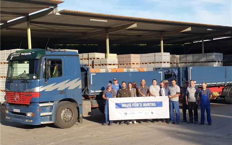 Erneut Hilfe aus Herrenberg für Flutopfer im Ahrtal Erneut Hilfe aus Herrenberg für Flutopfer im Ahrtal
