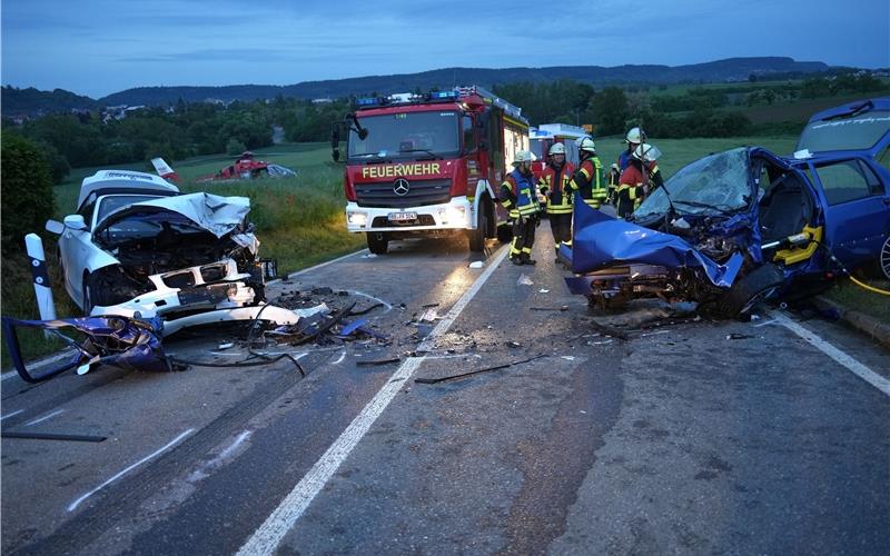 Schwerer Verkehrsunfall vor Haslach Schwerer Verkehrsunfall vor Haslach