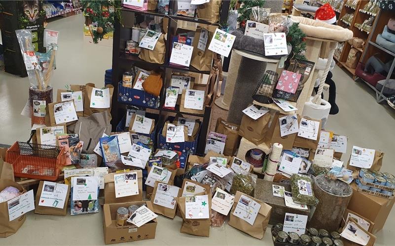 Kunden spenden für Tiere