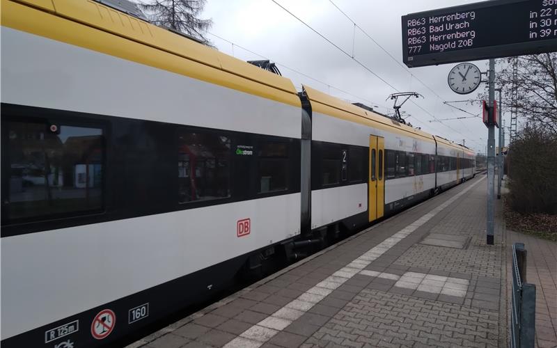 Ammertalbahn gesperrt in den Pfingstferien wegen Bauarbeiten Ammertalbahn gesperrt in den Pfingstferien wegen Bauarbeiten