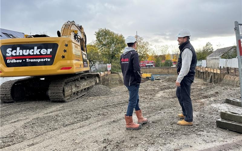 Baustart für den Gärtringer Hof