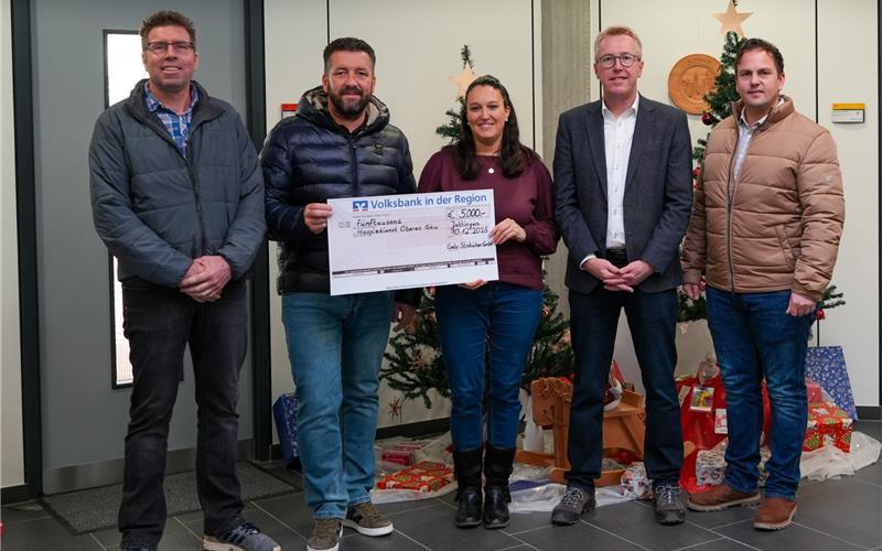 Spende für die Hospizarbeit