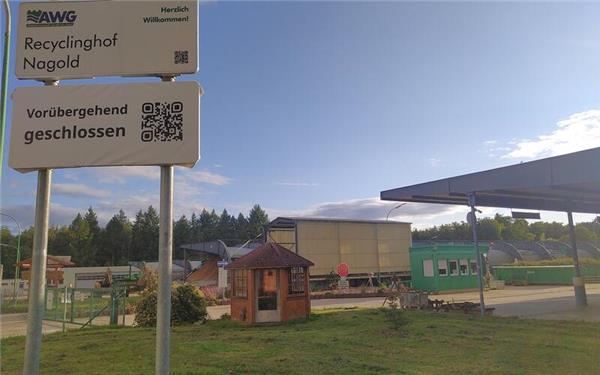 Neues Angebot in Nagold ab 4. April: Recyclingstation statt Recyclinghof