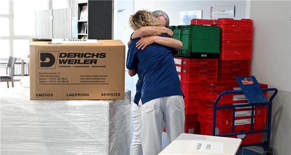Vor der Schließung fließen die Tränen