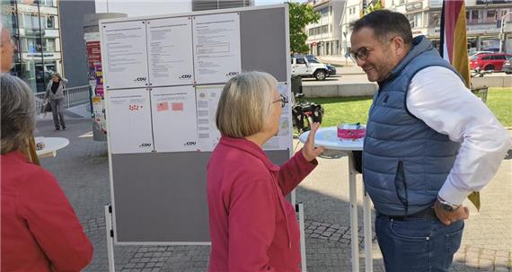 Im Gespräch über die Zukunft des Roseplatzes