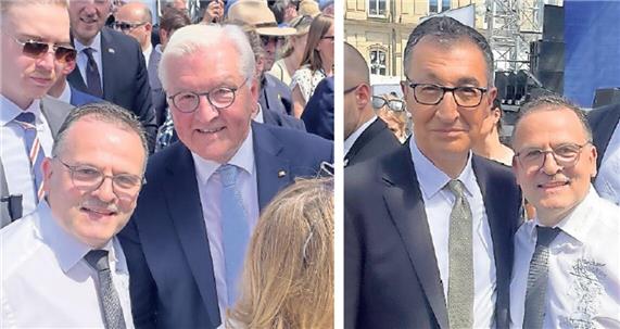 Herrenberger trifft Steinmeier und Özdemir