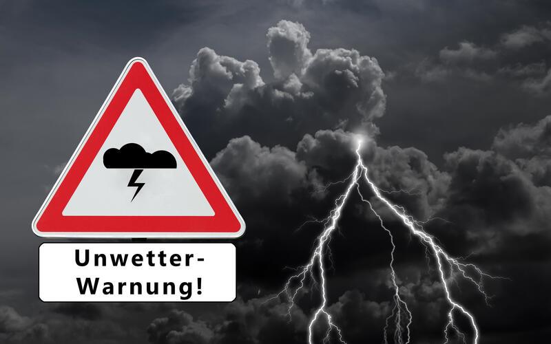 Schwere Gewitter im Kreis Böblingen möglich mit Starkregen, Hagel und Sturm 