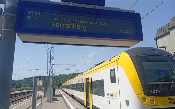 Ammertalbahn: Regelbetrieb wieder ab dem 13. Juli