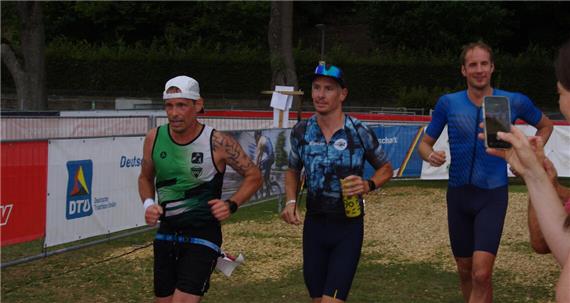 Am Ende des Marathons noch eingebrochen