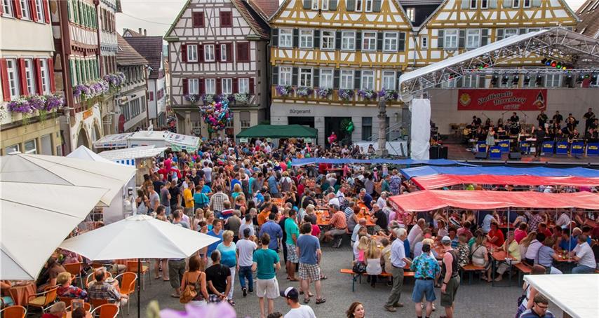 Drei Tage wird in der Innenstadt gefeiert 