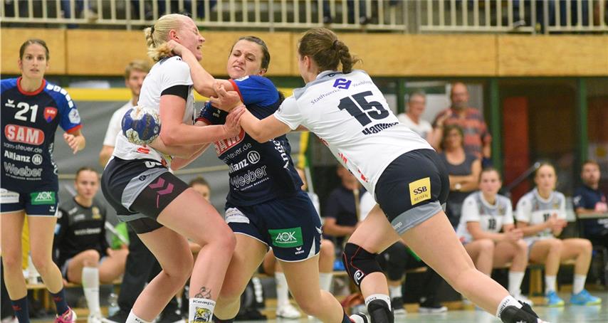 Lea Neubrander behält am Ende die Nerven 