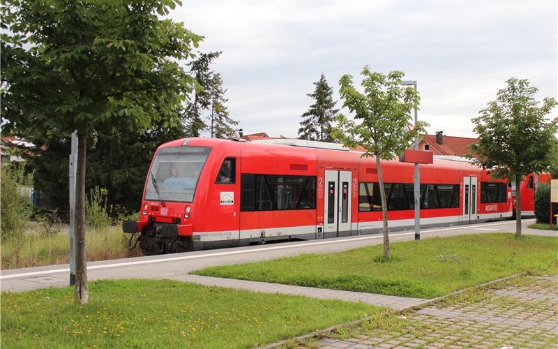 Triebwagenführer mit Notbremsung