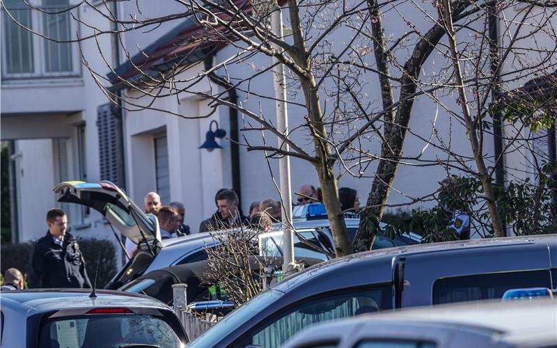 Großer Polizeieinsatz in Holzgerlingen