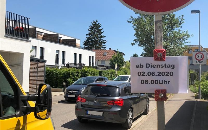 Hindenburgstraße gesperrt: Staus in Herrenberg Hindenburgstraße gesperrt: Staus in Herrenberg