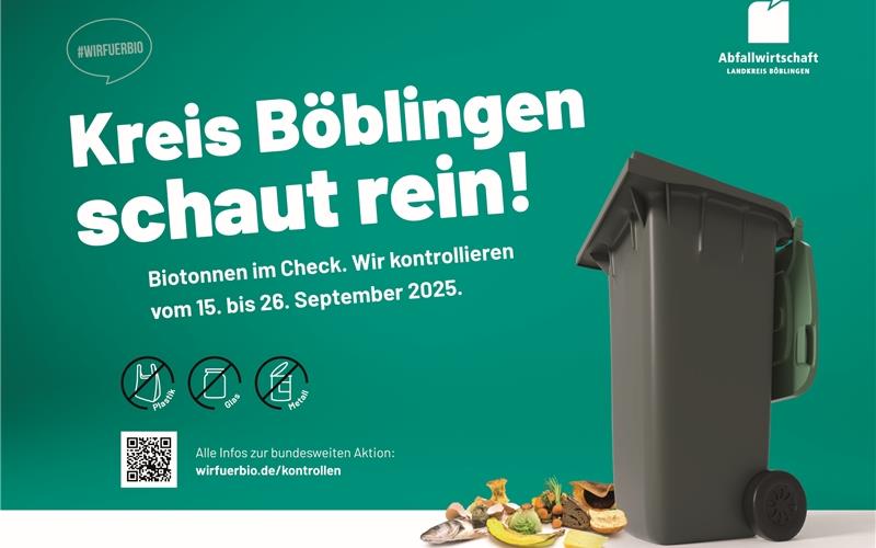 Biotonnen werden kontrolliert. GB-Foto: gb