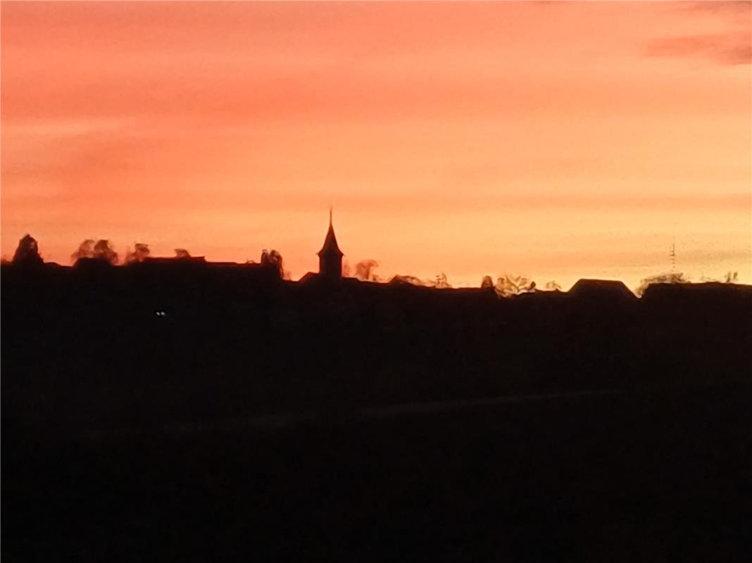 Blick auf Haslach.  Von Katja Dongus-Lais aus Herrenberg.