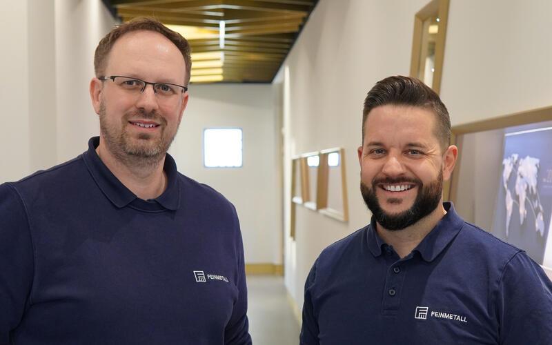 Blicken optimistisch voraus: Thorsten Kern (links) und Marco Walz. GB-Foto