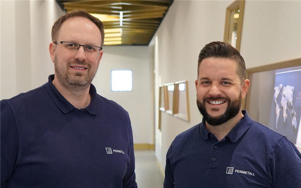 Blicken optimistisch voraus: Thorsten Kern (links) und Marco Walz. GB-Foto