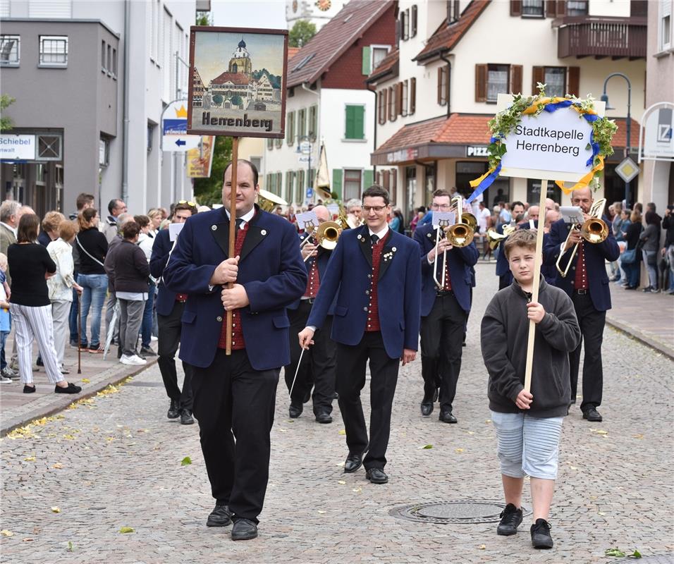 Bondorf, Jubiläum Musikverein, GB-Foto: Vecsey