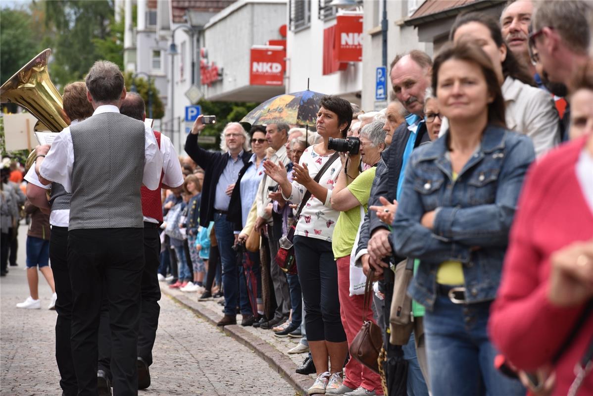 Bondorf, Jubiläum Musikverein, GB-Foto: Vecsey