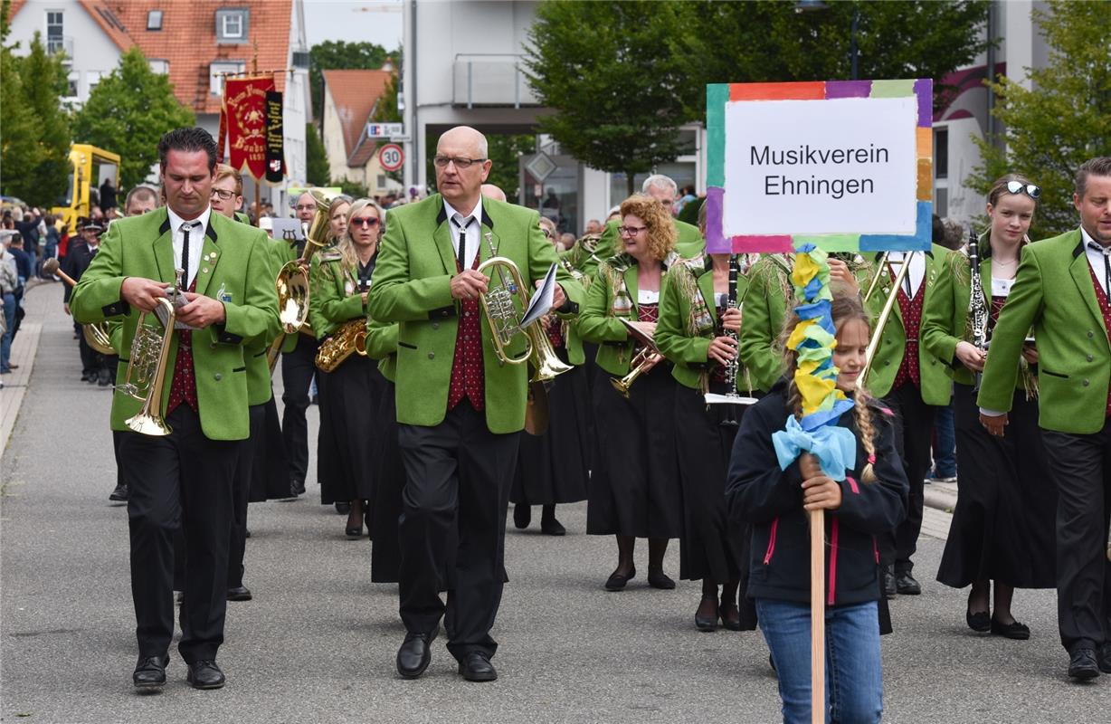 Bondorf, Jubiläum Musikverein, GB-Foto: Vecsey