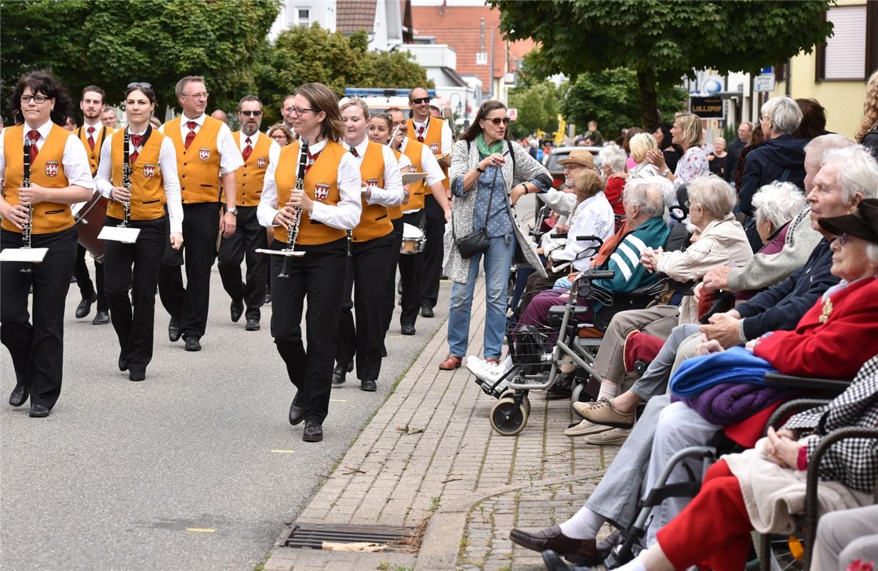 Bondorf, Jubiläum Musikverein, GB-Foto: Vecsey