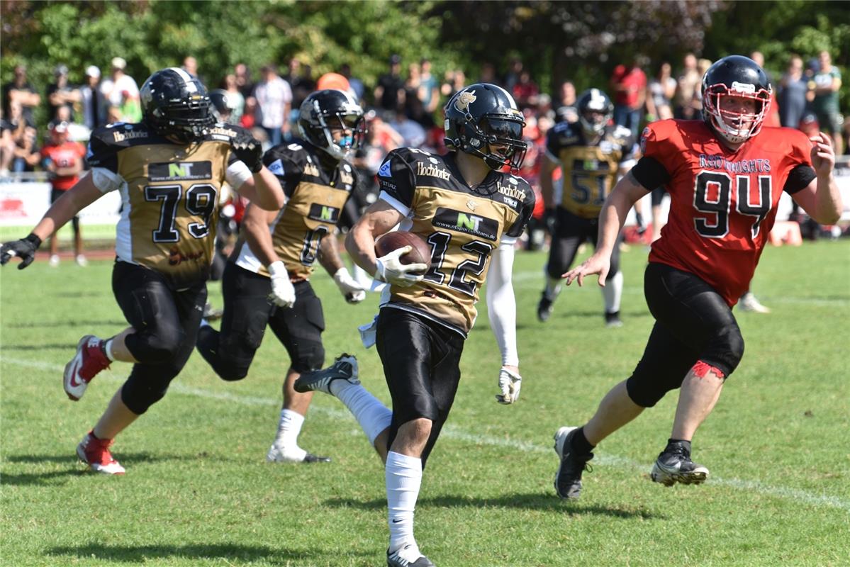 Bondorf, Sportplatz, American Football, Landesliga, Bondorf Bulls - Red Knights ...