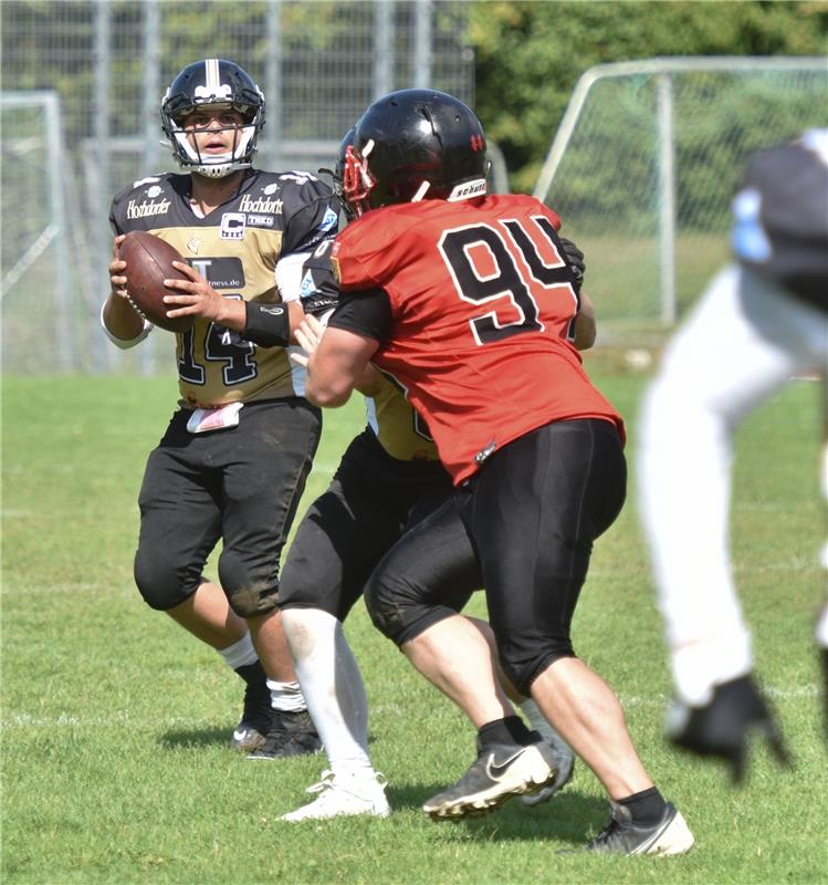 Bondorf, Sportplatz, American Football, Landesliga, Bondorf Bulls - Red Knights ...