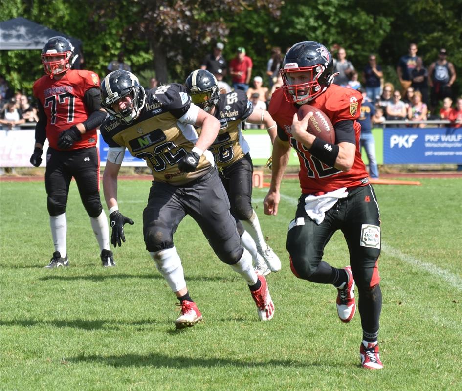 Bondorf, Sportplatz, American Football, Landesliga, Bondorf Bulls - Red Knights ...