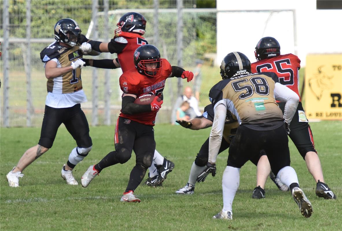 Bondorf, Sportplatz, American Football, Landesliga, Bondorf Bulls - Red Knights ...