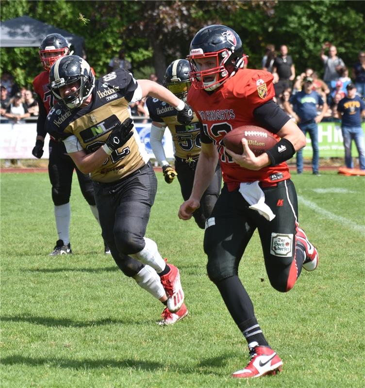 Bondorf, Sportplatz, American Football, Landesliga, Bondorf Bulls - Red Knights ...