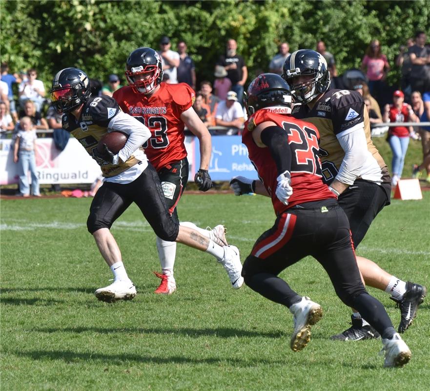 Bondorf, Sportplatz, American Football, Landesliga, Bondorf Bulls - Red Knights ...